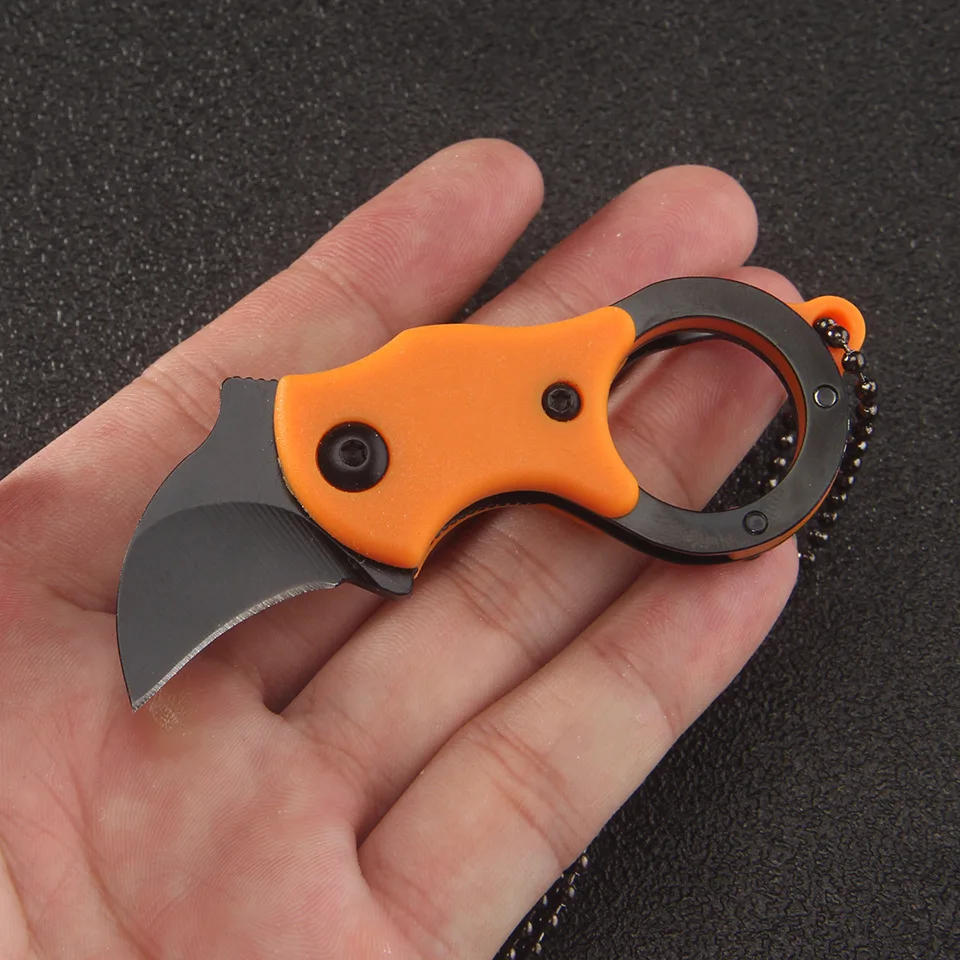 Description Picture 5 of itemClaw knife Carrying Express Keychain Cs Go Karambit Knife Outdoor Survival Tactical Camping Hunting Knives EDC Self-defense Tool