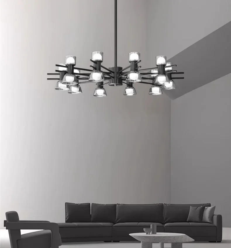 Description Picture 2 of itemItalian style minimalist living room pendant light Nordic luxury modern home decoration LED light dining room indoor lighting