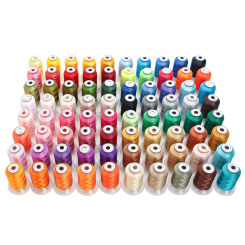 80 Madeira Colors Set Premium Polyester Embroidery Thread 500M (550Y) Each Spool Brother Babylock Janome Singer Home Machines