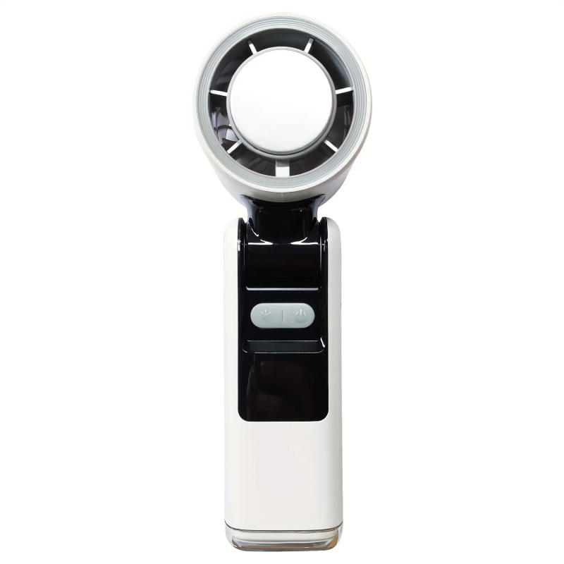 Description Picture 6 of item4000MA Handheld Fan 100 Gear USB Mini Turbo Fan Portable Refrigeration Charging Desktop Fan Wireless Electric Air Cooler Fan