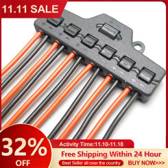 Quick Splitter 3/6 Ports Push-in Fast Quick Wire Connector Distribution Wiring Cable Splitter for LED Lighting Terminal Block
