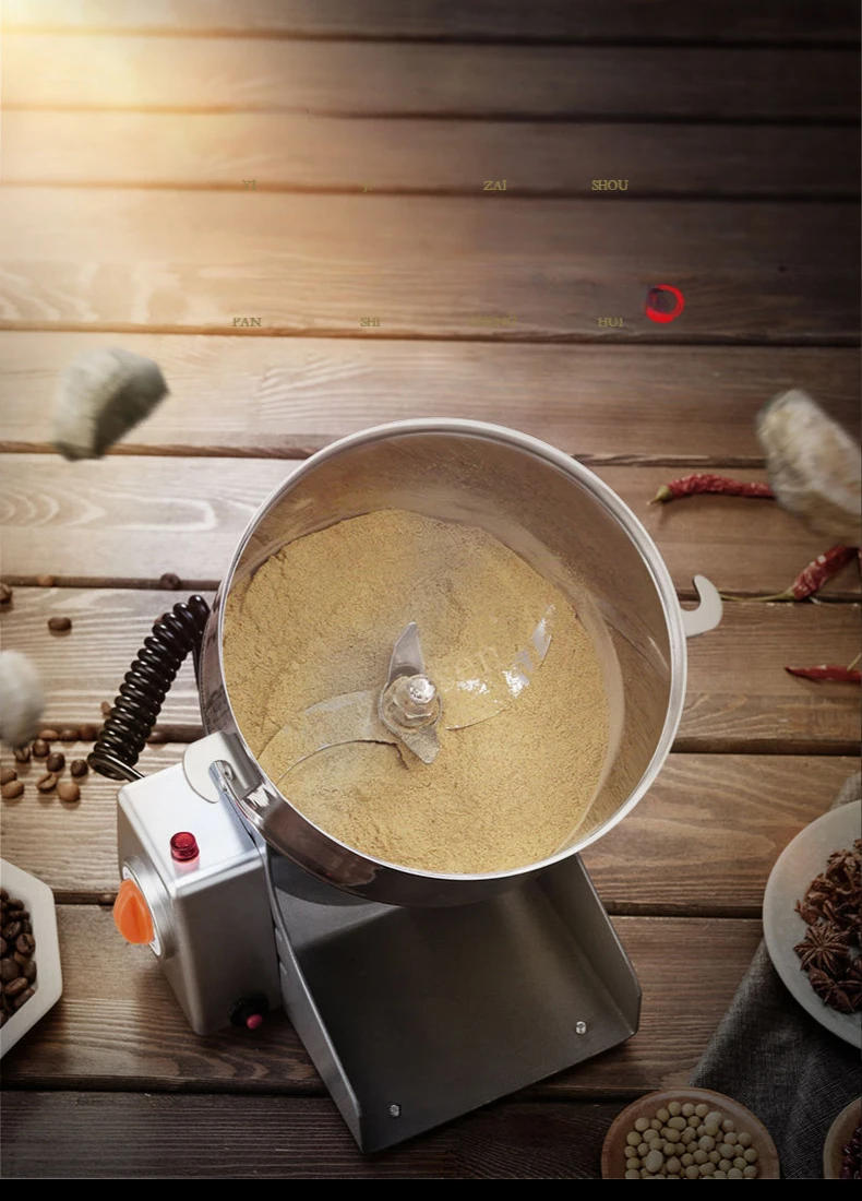 Description Picture 2 of item1000G Electric Coffee Grinder Coffee Beans Nuts Spices Grain Herbal Powder Mixer Dry Food Grinder Spices Grains Crusher