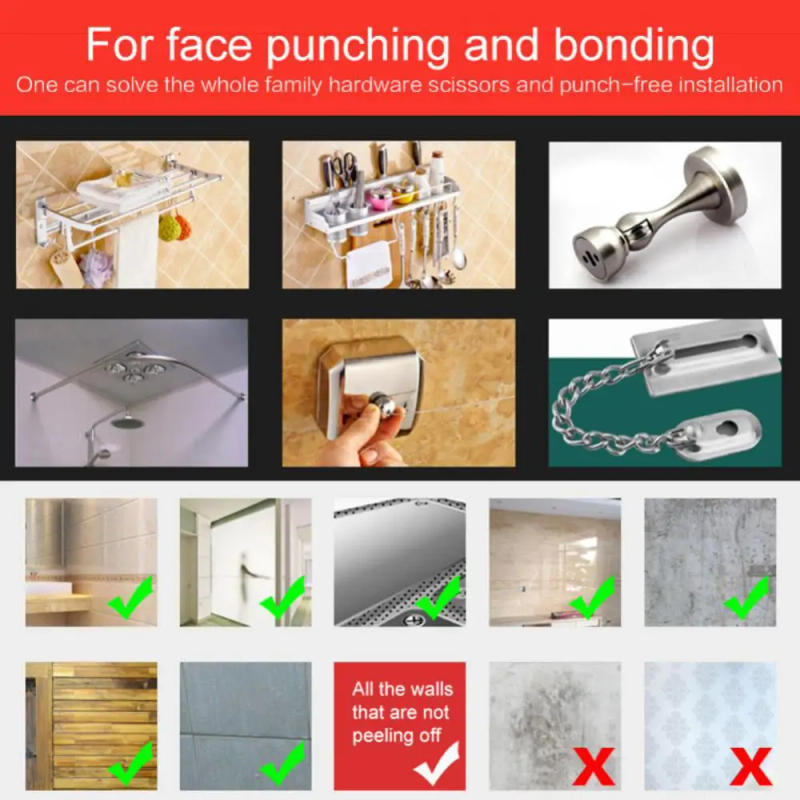 Description Picture 2 of itemStrong Glue Sealant Super Glue Ultra-Strong Metal Glue Instant Sealant Fix Glue Quick Drying Nail Free Glue Powerful Bond Caulk