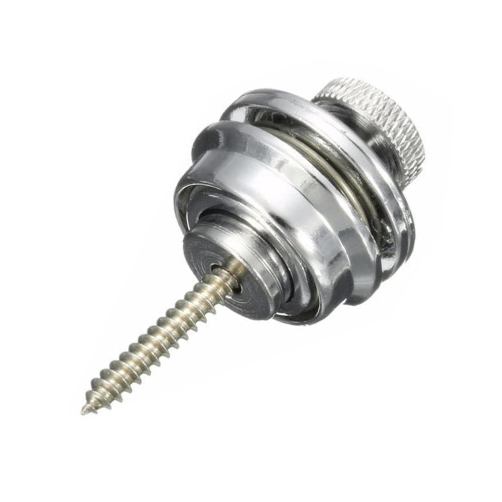 Description Picture 5 of item1pcs Guitar Strap Lock Straplock Button for All Acoustic Electric Bass Guitar Strap Guitarra Easy Fix Remove Screw Accessories