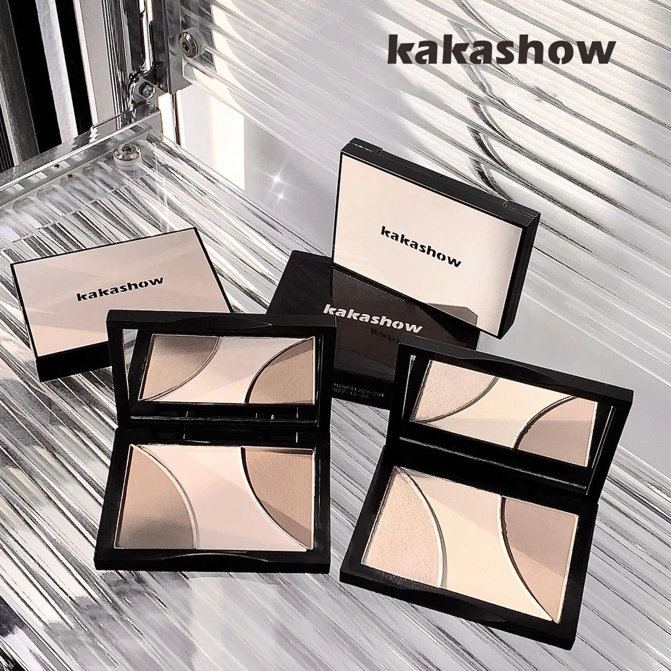 Description Picture 5 of item3Color Matte Contouring Highlighter Makeup Palette Natural Stereoscopic Face Powder Bronzer Palette Shading Nose Shadow Cosmetic