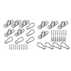Pad Eye Plate Heavy Duty Ceiling Hook for Shade Sail Outdoor Activities
