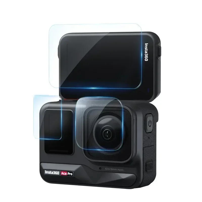 Description Picture 2 of itemaMagisn Tempered Glass Screen Protective Film 9H HD Film Protective Sports Camera Accessories For Insta360 Ace Pro