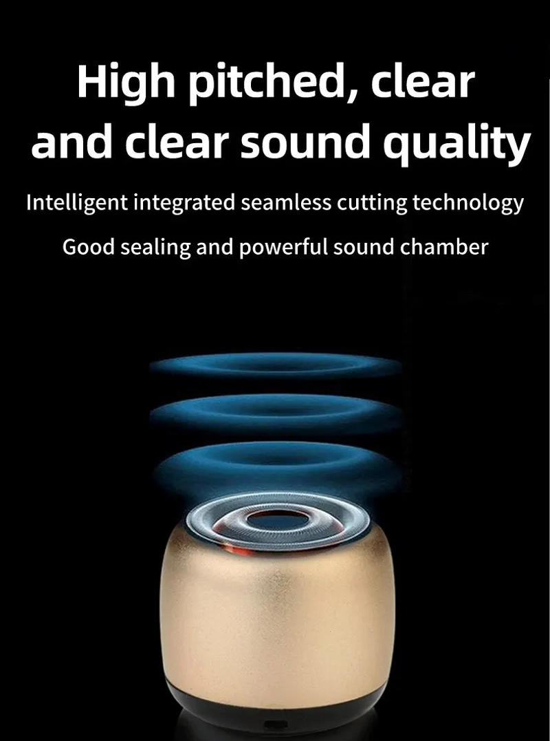 Description Picture 5 of itemM1 Portable Bluetooth Speaker Music Stereo Surround Mini USB Outdoor Subwoofer Speaker Audio Player Speaker Microphone