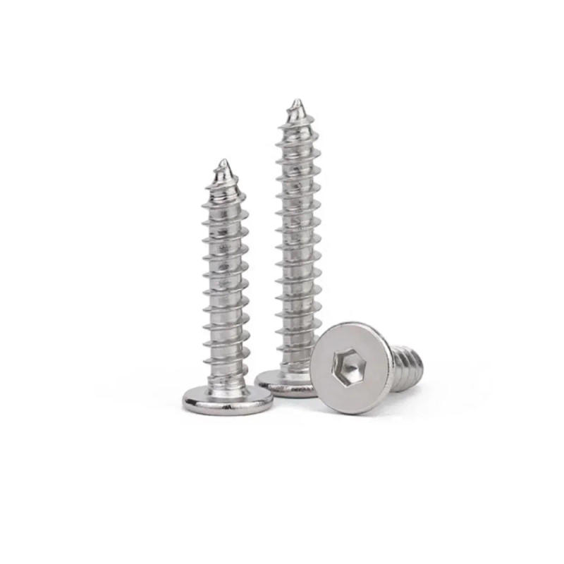 Description Picture 5 of item304 Stainless Steel Flat Head Hexagonal Self Tapping Screws/Ultra-Thin Head Bolts/Round Head Self Tapping Screws
