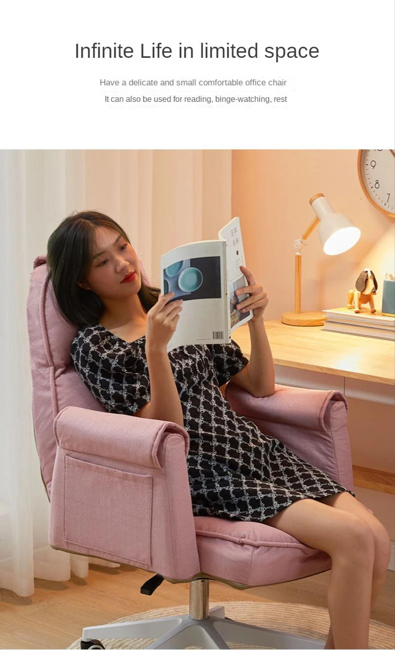 Description Picture 3 of itemComfortable Ergonomic Chair gamer Leisure rotary lifting Computer armchair office sofa chair bedroom Furniture office chair