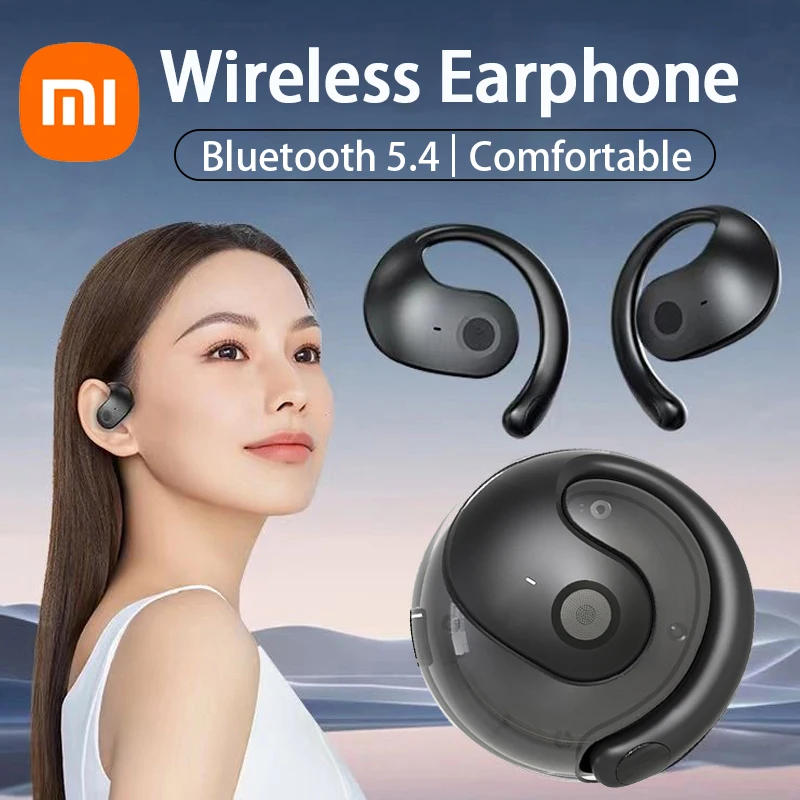 Description Picture 2 of itemIconic Brand Bluetooth5.4 Wireless Headphone BY01 HiFi Sound Ear Hook Sport Music Earphone IPX5 Waterproof Headset For Android iOS