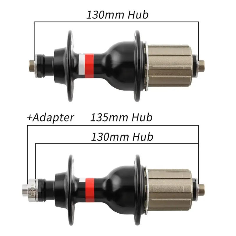 Description Picture 4 of itemStainless Steel Rear Hub Extension 130mm to 135mm Universal Bike Hub Adapter Repairing Spare Parts Hub Extension Adapter