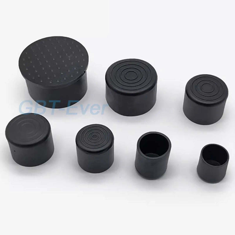 Description Picture 2 of item1/2/4/8Pcs ID 6-63mm Black PVC Soft Rubber Pipe Sleeve Round Caps Protection Gasket Dust Seal End Cover for Pipe Bolt Furniture