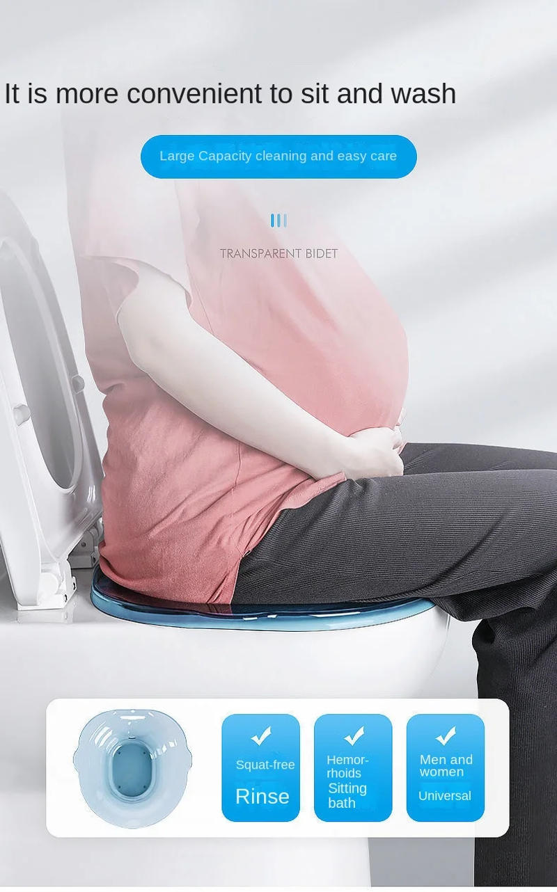 Description Picture 2 of itemBidet wash ass artifact female bubble medicine private parts fumigation free squat male hemorrhoid toilet bowl