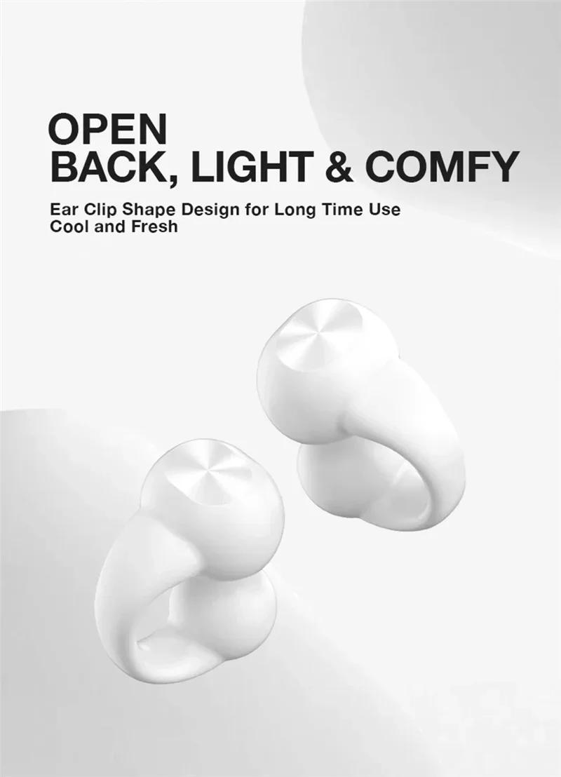 Description Picture 4 of itemEarring Wireless Earbuds Bluetooth 5.3 Earphone Open Ear Headphones Air Conduction for Sport Running Painless Wearing Headset