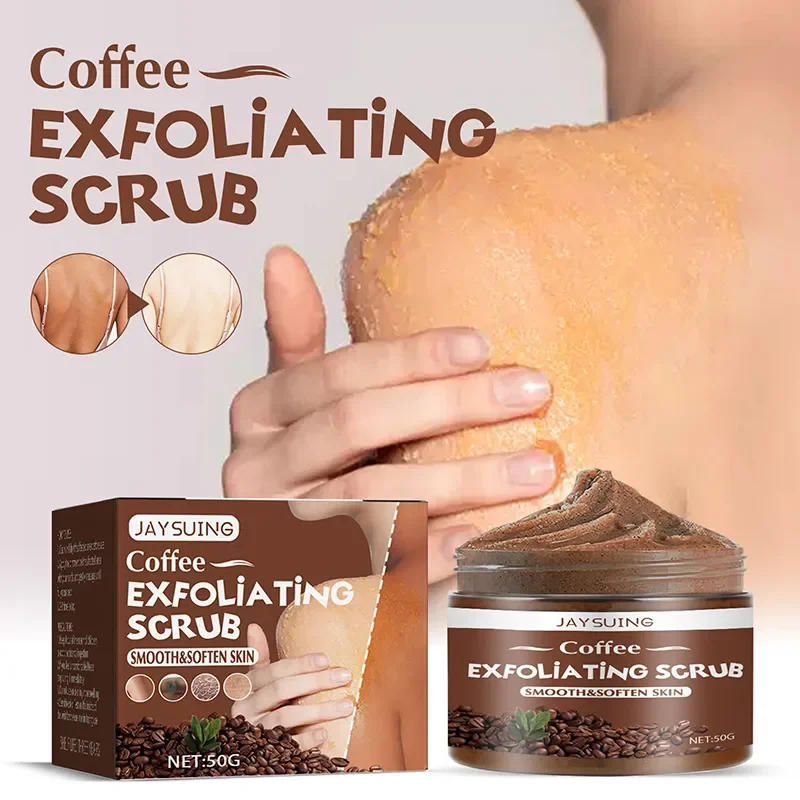 Description Picture 2 of itemCoffee Body Scrub Cream Exfoliating Bleach Elbow Underarm Knee Melanin Pigmentation Whitening Remove Dead Skin Shower Scrub Care