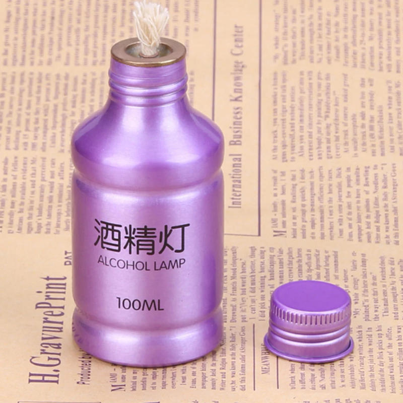 Description Picture 5 of itemStoves Alcohol Lamp 100ml Aluminum Alloy Burner Lamp Chemistry Lab Tool For Outdoor Hiking Liquid Pinic Brand New