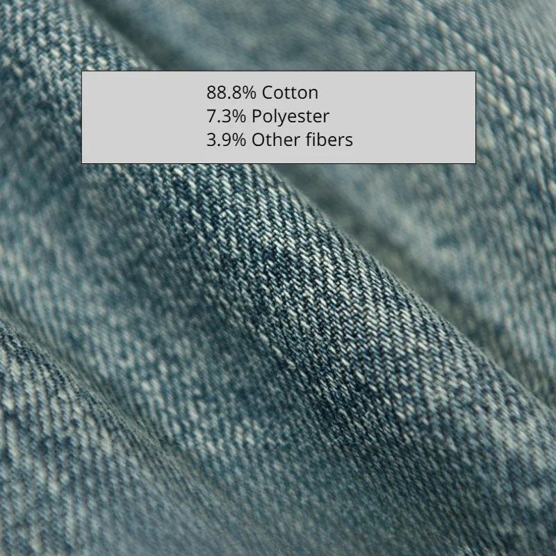 Description Picture 6 of itemSpring Autumn New Cotton Retro Washed Jeans Men Clothing Loose Casual Straight Streetwear Men Trousers AG7165