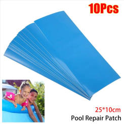 10Pcs Underwater Repair Pool Repair Patches Self-Adhesive For Swimming Pool Pool Repair Kit Multifunctional PVC Patch Glue