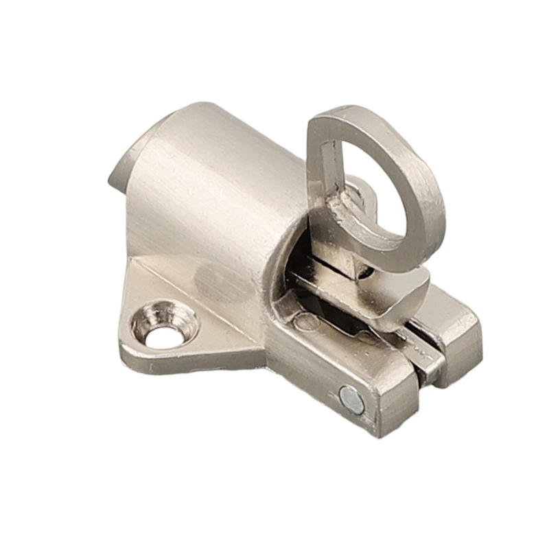 Description Picture 6 of itemDoor Door Lock Bolt Lock Spring Latch Lightweight Long Lasting Metal Self-closing Silver Spring Stainless Steel Thickened