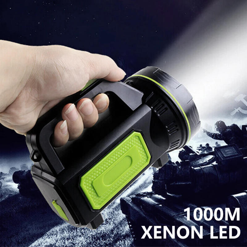 Description Picture 2 of itemRechargeable Flashlight with Sharp Light Handheld LED Spotlight Torch Waterproof Flashlight with Large Capacity Battery