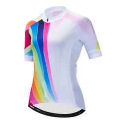 Women's Cycling Jersey Tops Breathable Cycling Clothing Quick Dry Bike Jersey Anti-UV Bicycle Shirt Ropa Ciclismo