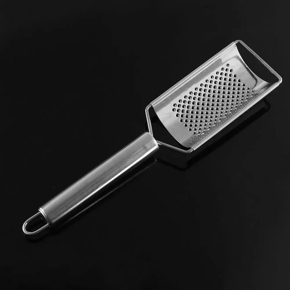 Description Picture 6 of itemStainless Steel Food Cheese Grater Portable Manual Vegetable Slicer Easy Clean Grater with Handle Multi Purpose Home Kitchen Too