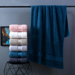 Large Bath Towels 100% Cotton 90 x 180cm Extra Beach Towels Lighter Weight Absorbent Quick Dry Perfect Bathroom Towels