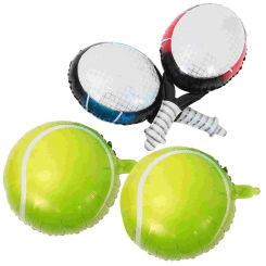 Inflatable Party Decorations Wedding Tennis Bachelor Favors Birthday Bachelorette Round for Aluminum Foil Balloons Child