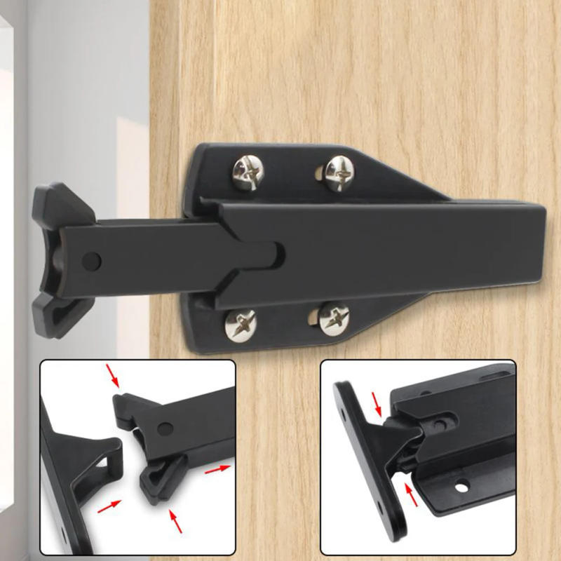 Description Picture 6 of itemDoors Catches Latch ABS Push To Open Touch Release Door Latch Hinge Cupboard Cabinet Hinges Invisible Rebound Home Hardware
