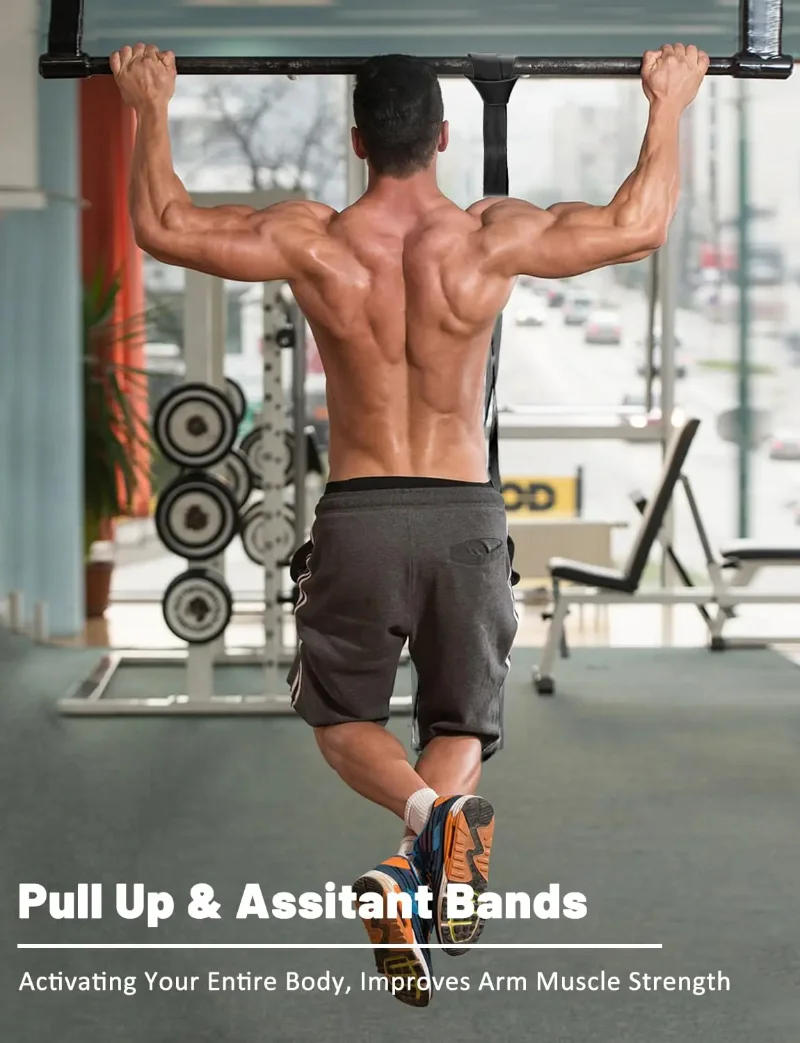 Description Picture 6 of itemWorkout Pilates Latex Resistance Band Exercise Elastic For Sport Strength Pull Up Assist Heavy Duty Fitness Equipment Tough Pull