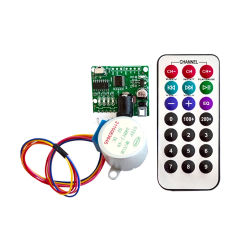 5V 4-Phase 28BYJ48 DC Gear Step Stepper Motor + ULN2003 Driver Board + IR Infrared Remote Control ULN2003 PIC MCU DIY