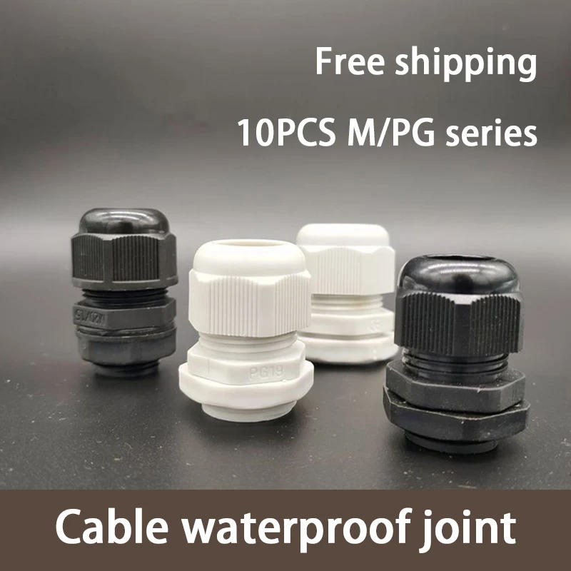 Description Picture 2 of itemPG21/24/25/29/36/42/48/63 M/PG Series Waterproof Cable Gland Cable entry IP68  White/Black Connector M28/30/32/36/40/50/63