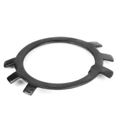 GB858 Tab Washers For Round Nuts Black