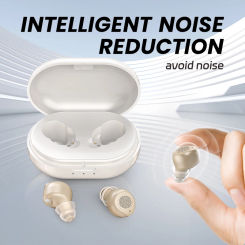 Best Pro Rechargeable Digital Hearing Amplifier In The Canal Hearing Aids Mini CIC Hearing Aid With Noise Canceling