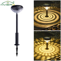 Solar Shadow Lawn Lamp Outdoor Courtyard Garden Decoration Household Villa Park Waterproof Landscape Ground Insert Night Light