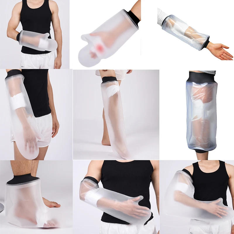 Description Picture 2 of itemShower Cover Child Adult Waterproof Sealed Cast Bandage Protector Wound Fracture Leg Foot Arm Hand Bath Protective Ring Sleeve
