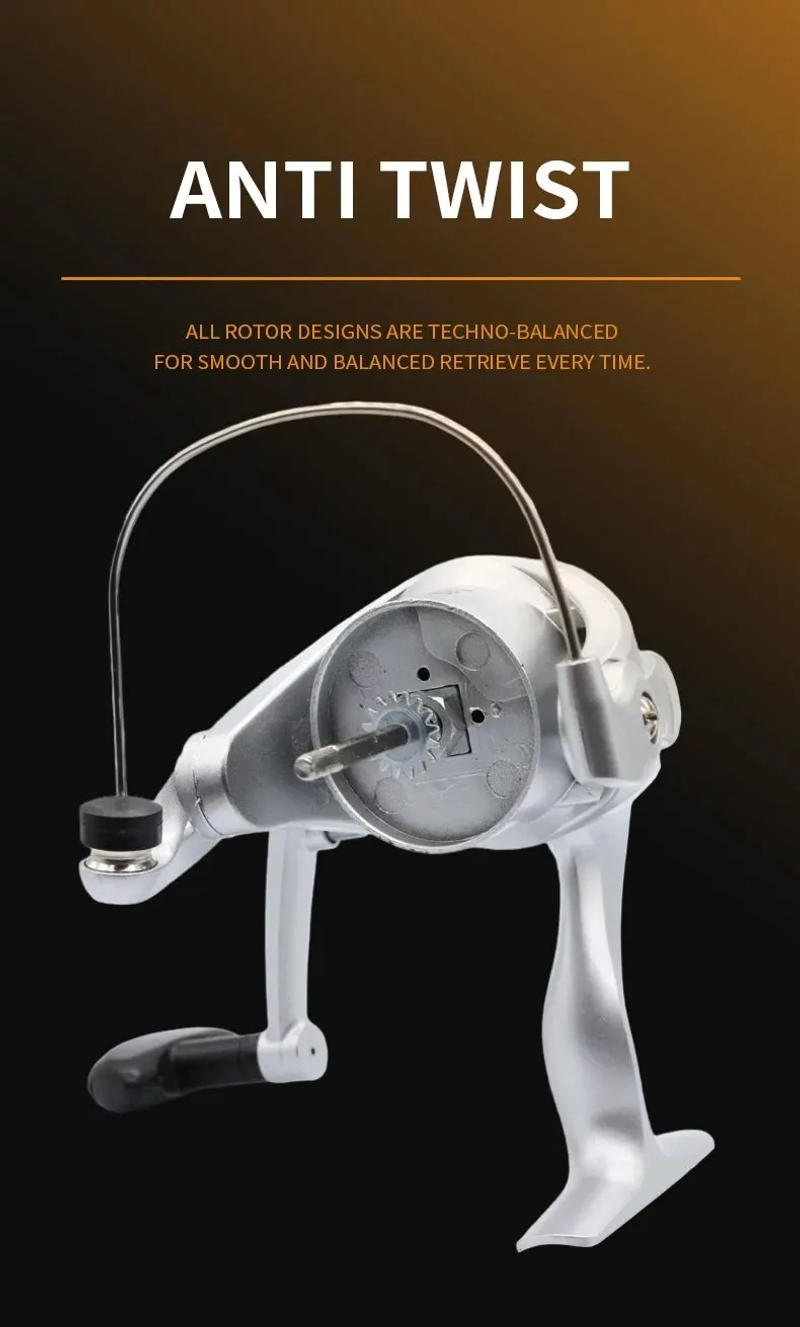 Description Picture 6 of itemXF Spinning Reels Saltwater Freshwater Fishing Reel Electroplating Spool Ultralight Metal Frame Smooth and Tough High Speed Fish