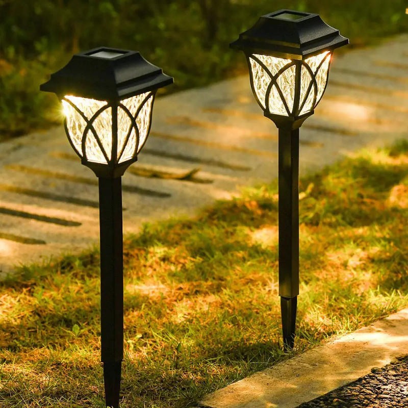 Description Picture 6 of itemLed Solar Lawn Lights 2pcs/Lot Outdoor Lamp Waterproof Warm Light Garden Courtyard For Walkway Path Villa Landscape Projection