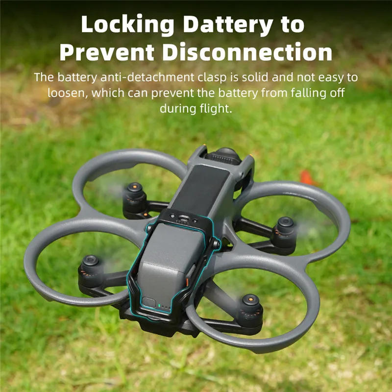 Description Picture 5 of itemAnti-loose Battery Buckle Fixer for DJI Avata 2 Drone Protection Cover Clip Holder Avata2 Quadcopters Camera Drone Accessories