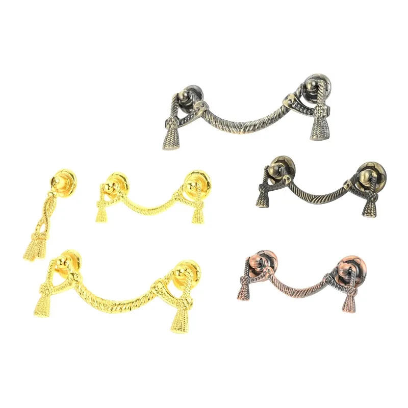 Description Picture 4 of item1pc Creative Handles With Matching Screws Antique Bronze Knobs Accessories For Furniture Hardware Closet Cabinet Drawer Pulls