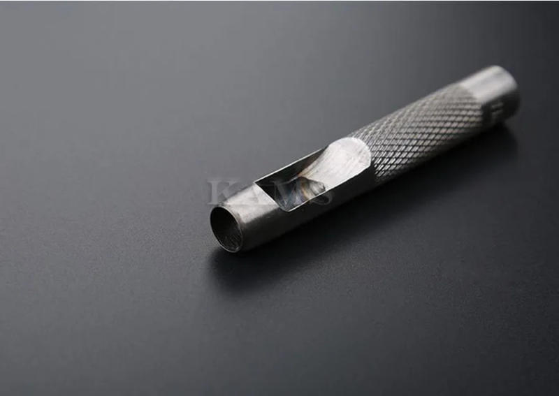 Description Picture 5 of item25 Size Pick Leather Tools Leather Punch Leathercraft Hole Craft Set Hollow Puncher Belt Punch 1.0mm-25mm for Clothing Canvas