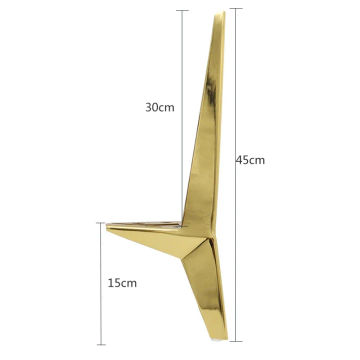 4Pcs Furniture Legs Gold Metal Heavy Duty Leg Support for Table Sofa Cabinet Chair Feet Corner Protector Furniture Parts