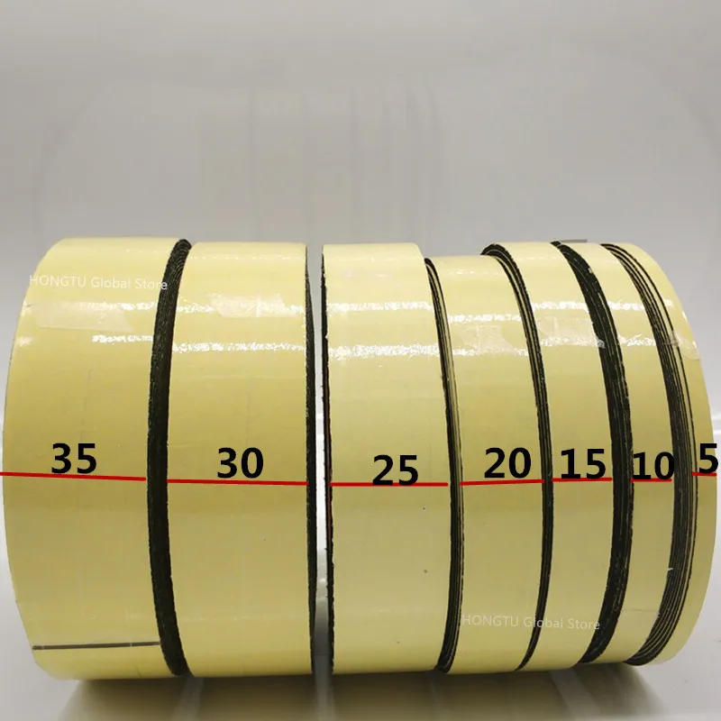 Description Picture 6 of item10M Rubber Sponge Seal Strip Door Window Seal Strip Self Adhesive Soundproof Anti-collision Tape Wall Insulation Acoustic Foam