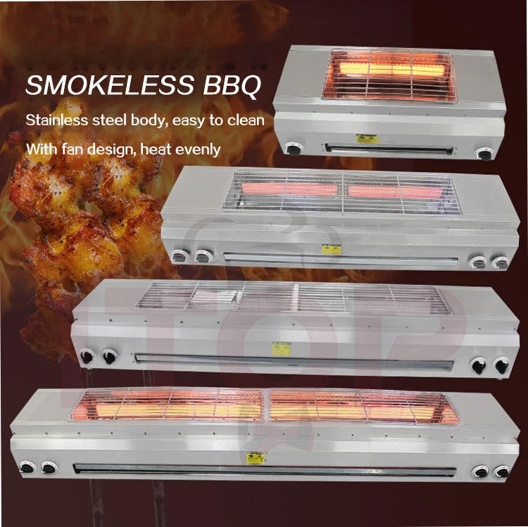 Description Picture 3 of itemOutdoor Garden Stainless Steel Grill Multifunction Barbecue Bbq Steak Smokeless Electric Grill