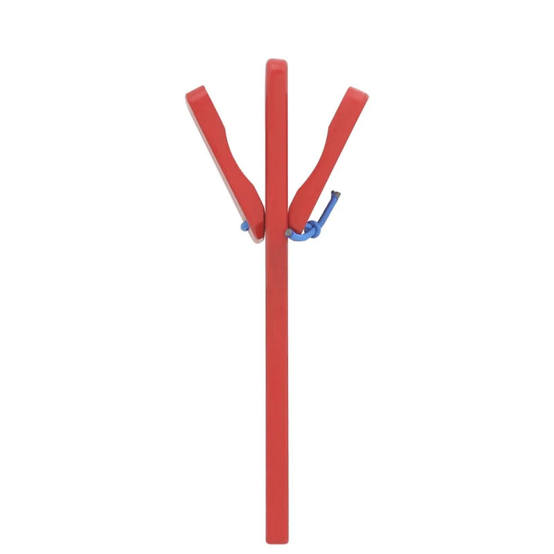 Description Picture 2 of itemSLADE Wooden Hand Operated Castanets Orff Toy Percussion Instrument Suitable for children's music enlightenment Red Castanets