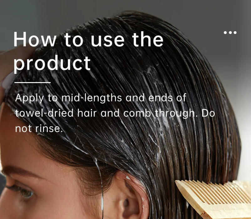 Description Picture 3 of itemWash Free Hair Care Essential Oil Spray Soft Smooth Repair Broken Dry Fluffy Hair Spray Refreshing Degreasing Lazy Spray 50ml