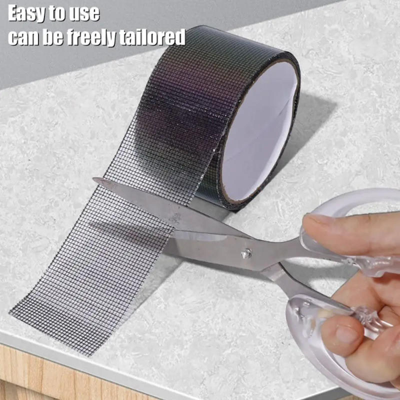 Description Picture 5 of item1Roll Fly Window Screen Repair Tape Anti-Insect Self-adhesive Mesh Net Repair Tapes 2Meters/5Meters Anti-mosquito