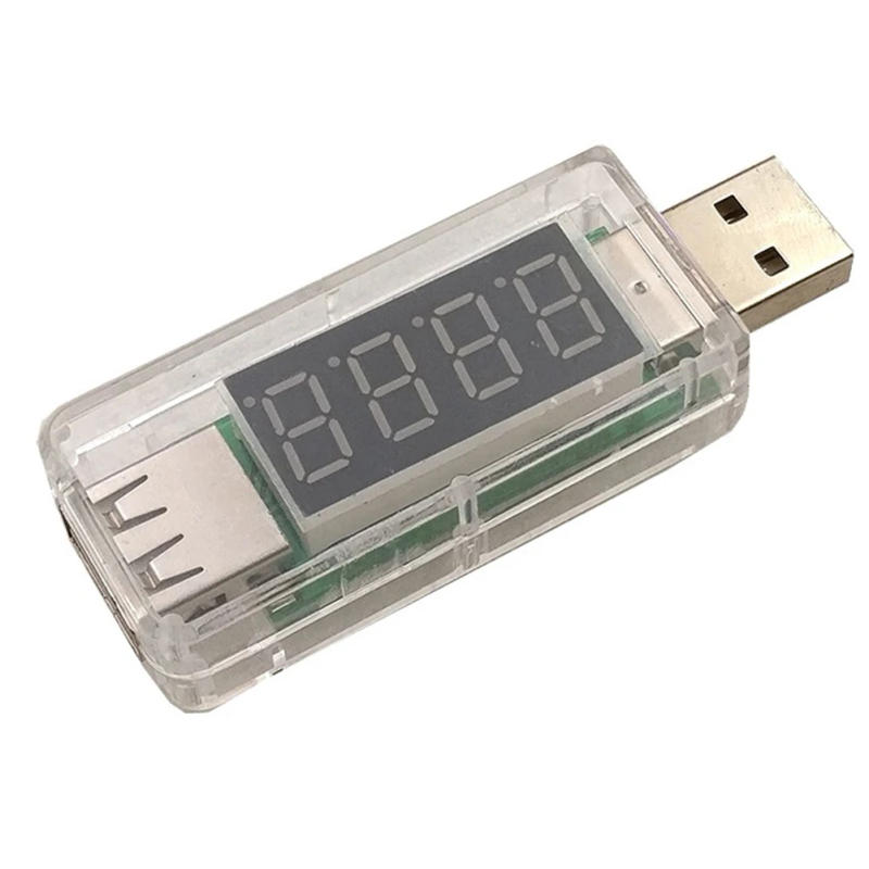 Description Picture 4 of item1pc Digital USB Mobile Power Charging Current Voltage Tester Meter Voltmeter Ammeter Electrical Instruments Parts
