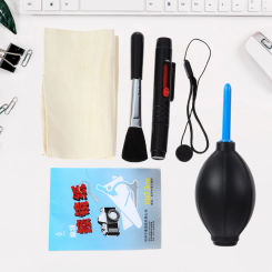 Lens Cleaning Kit Professional Camera Cleaning Tools Set Air Blower Cloth Pen Tissue for Canon Nikon Sony DSLR